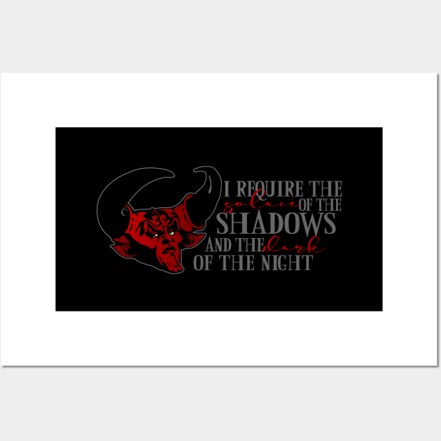 Darkness Wall Art by NinthStreetShirts